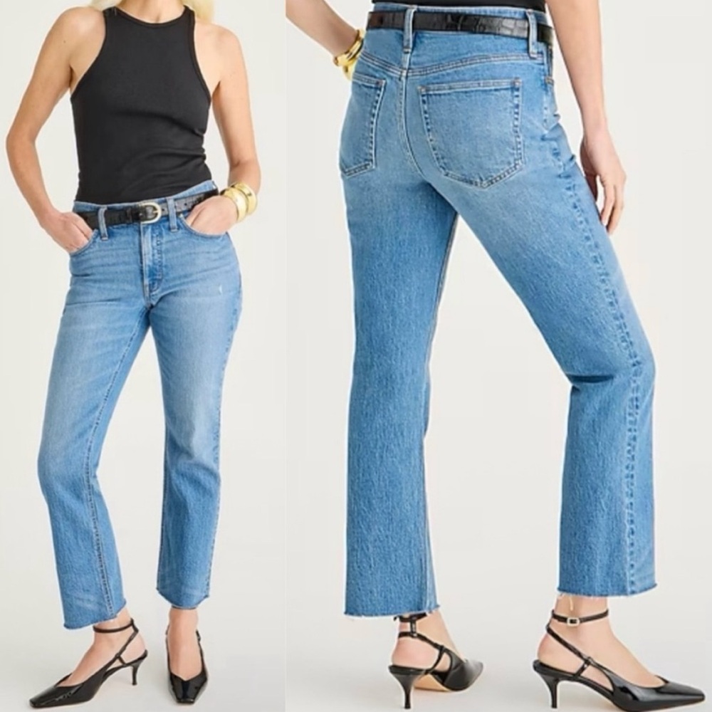 J.Crew 9” Demi Boot Crop Jeans